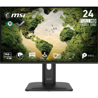MSI Monitor Pro MP245PGN E14 / 23.8", 1920 x 1080, Full HD, LCD, crna